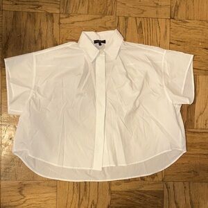 rag & bone White Women's Button Down Shirt